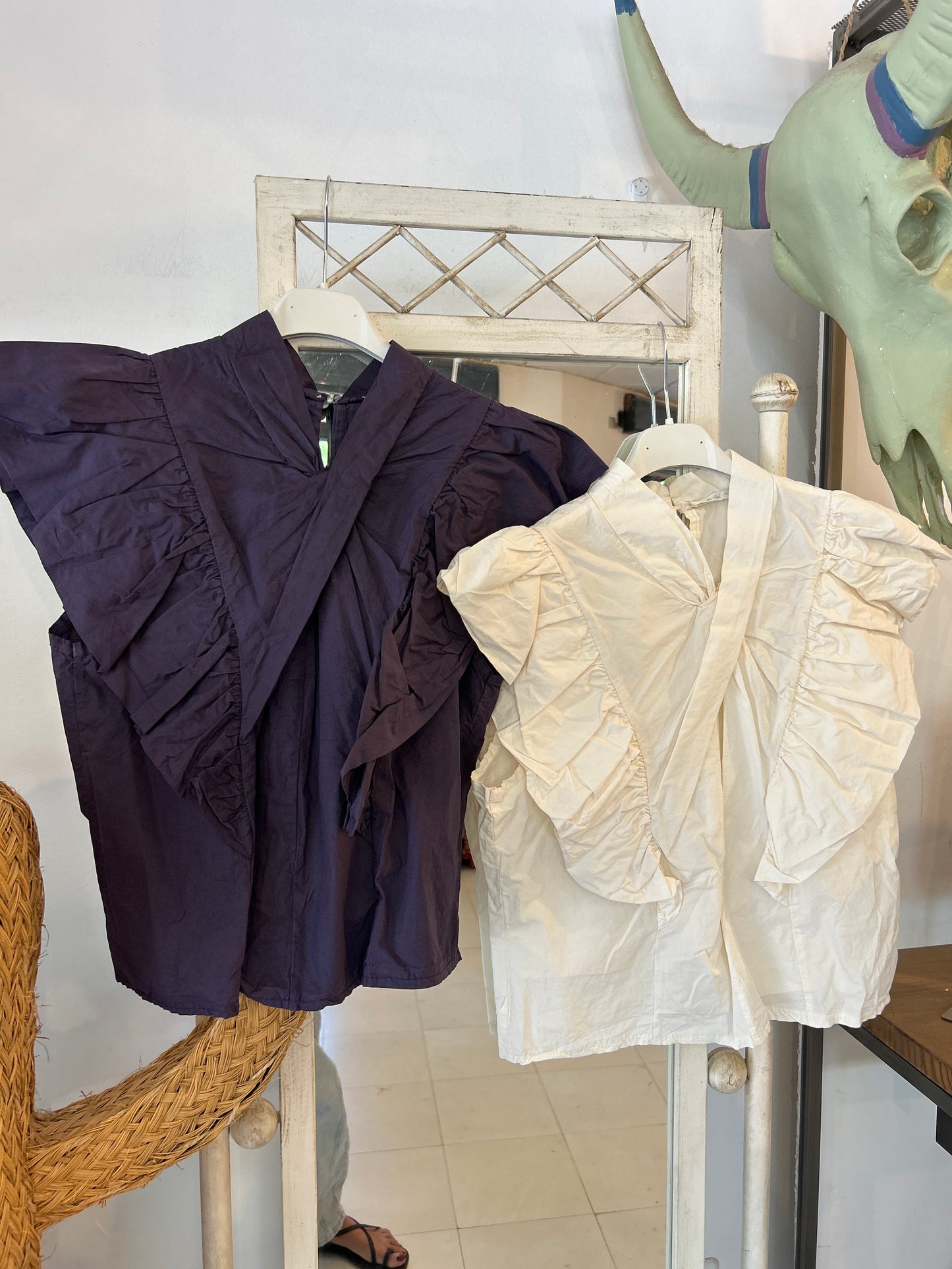 Blusa Cruzada Lisa