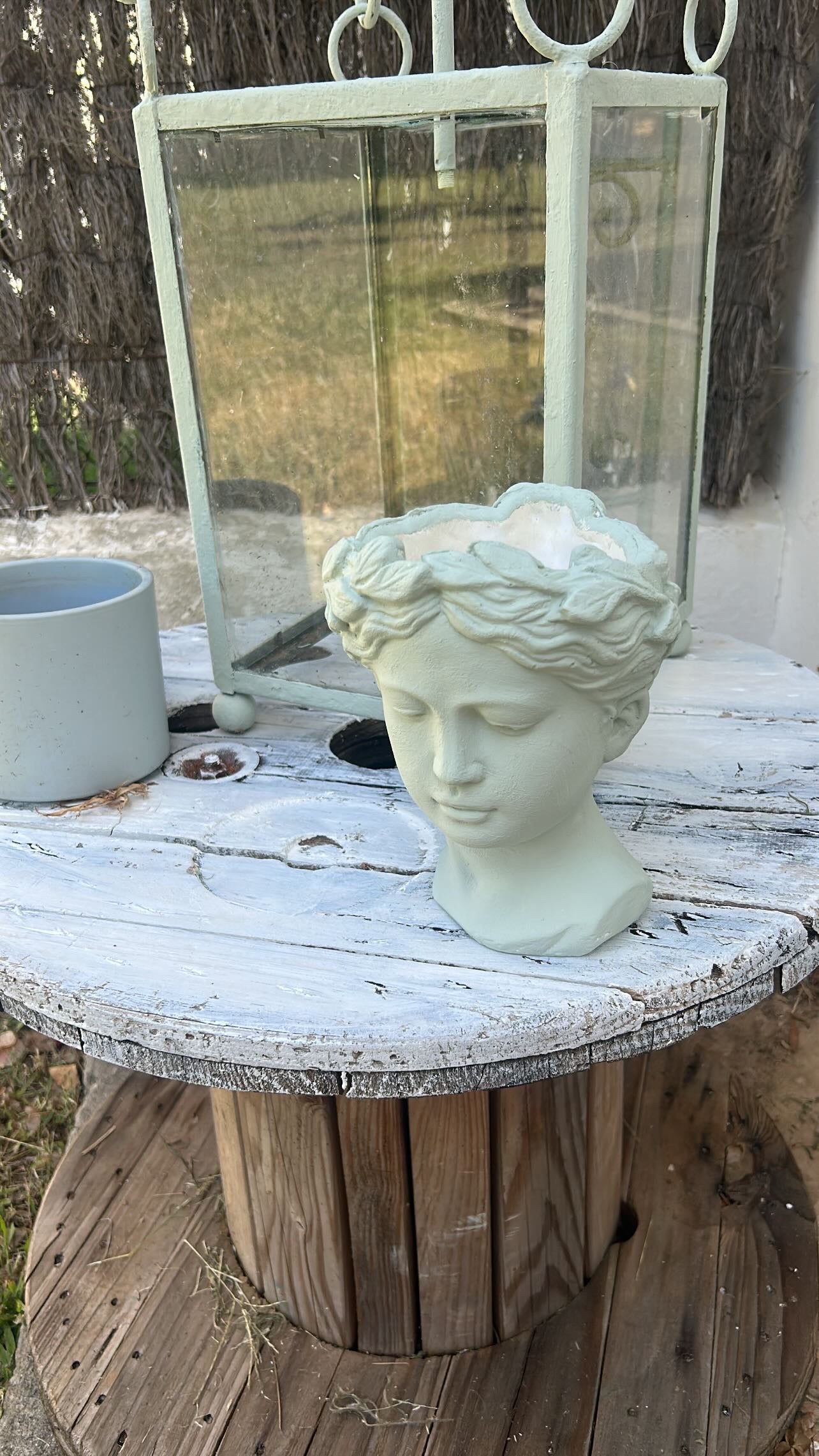 Macetero Manuela Verde Agua