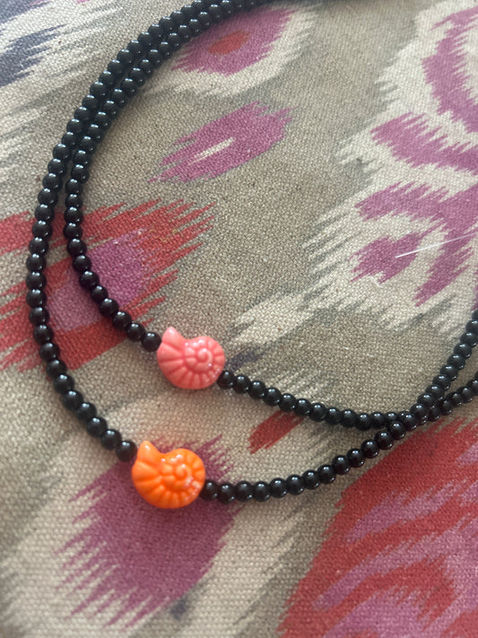 Collar ónix Caracola
