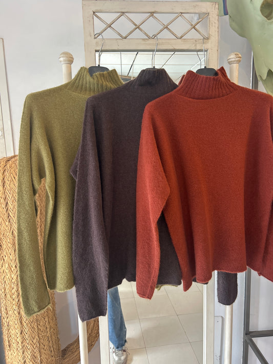 Jersey cuello vuelto