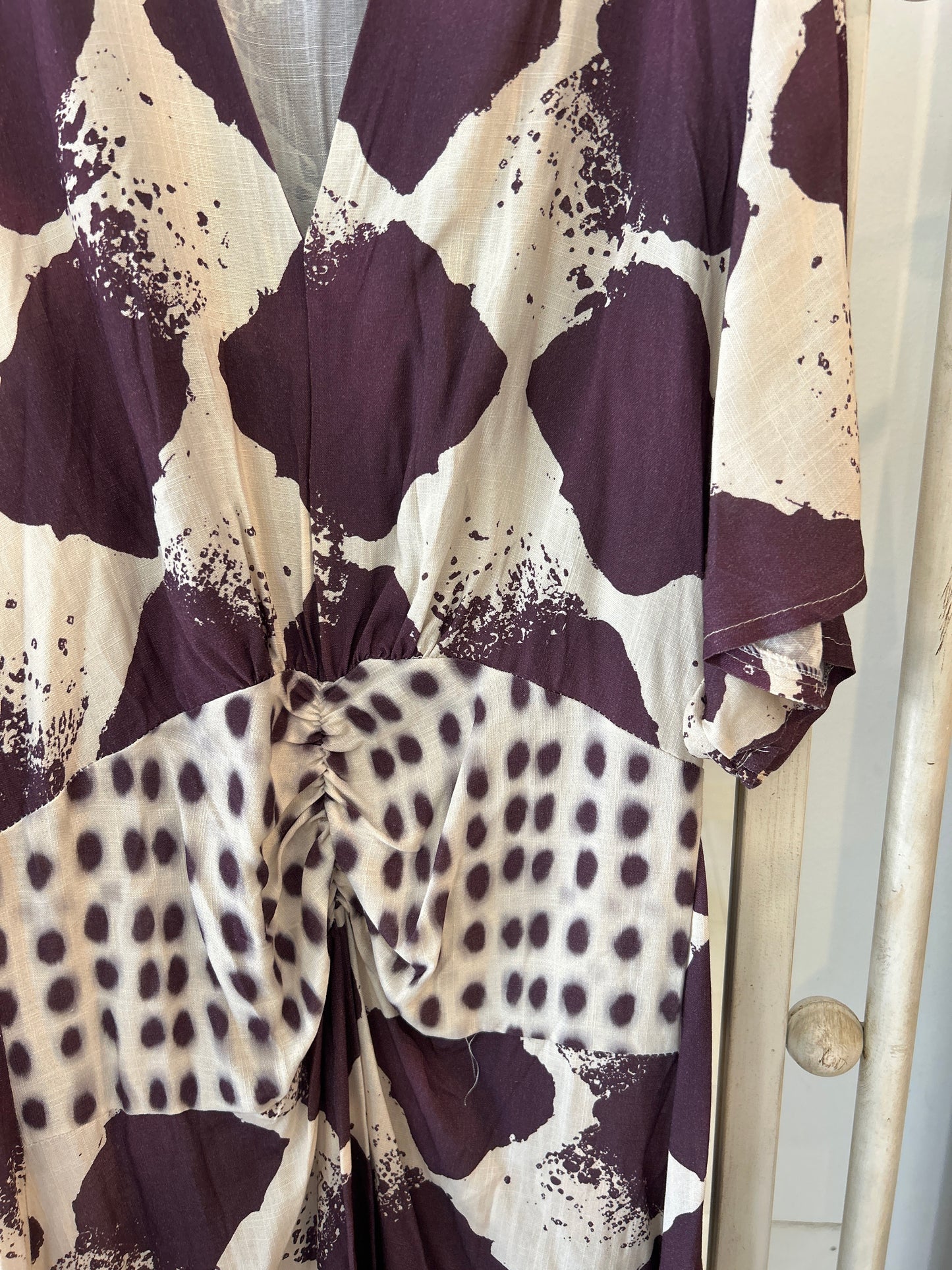 Vestido Manel Manchas moradas