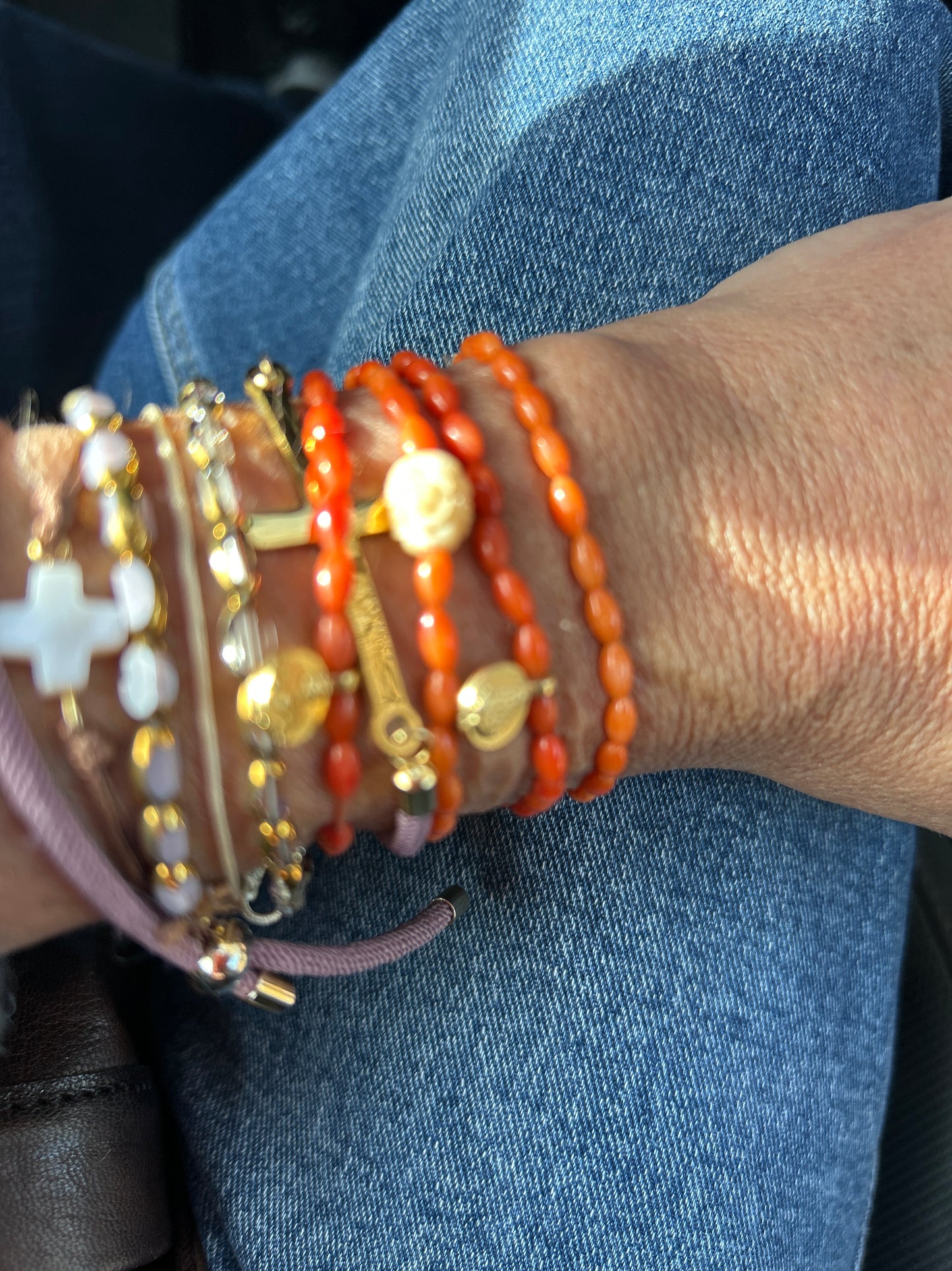Pulsera Coral simple