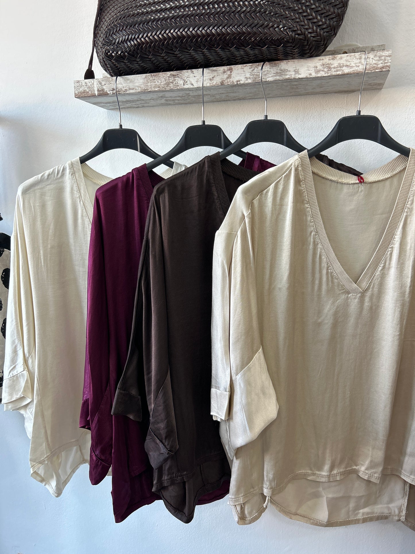 BLUSA PICO RASO TALLA GRANDE