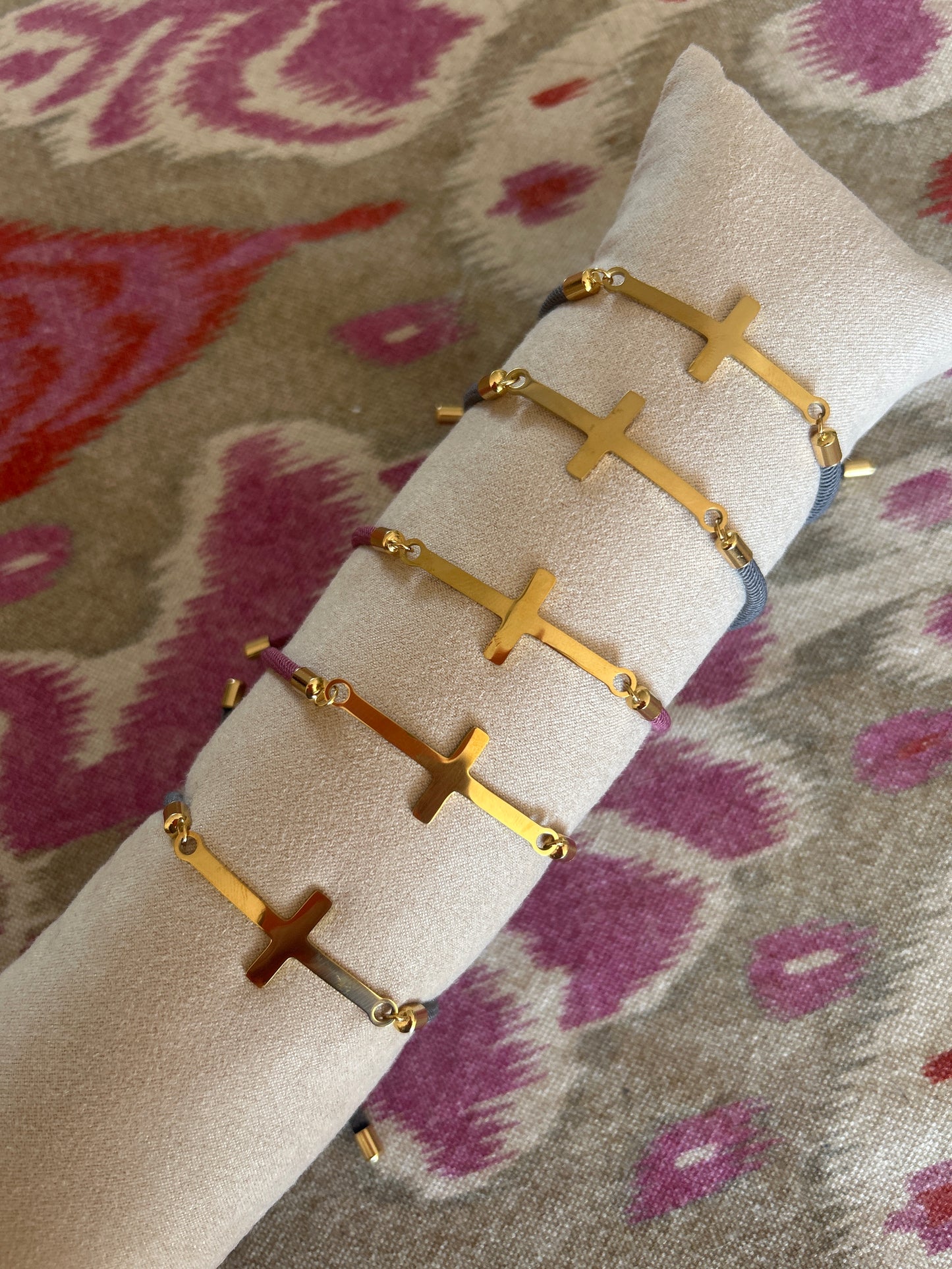 Pulsera Cruz Acero