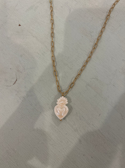 Collar cadena Sagrado Corazón