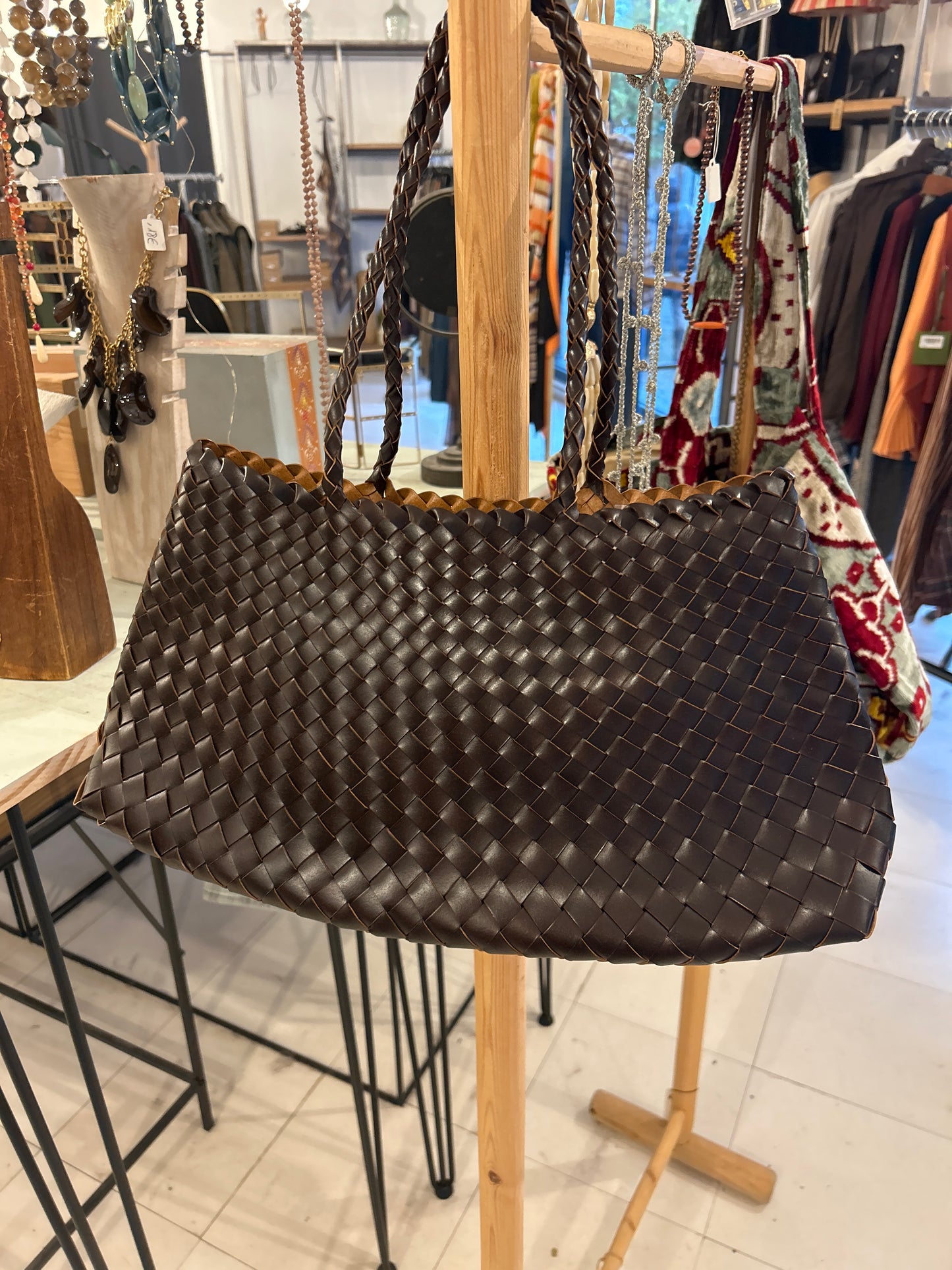 Bolso trenzado Mario