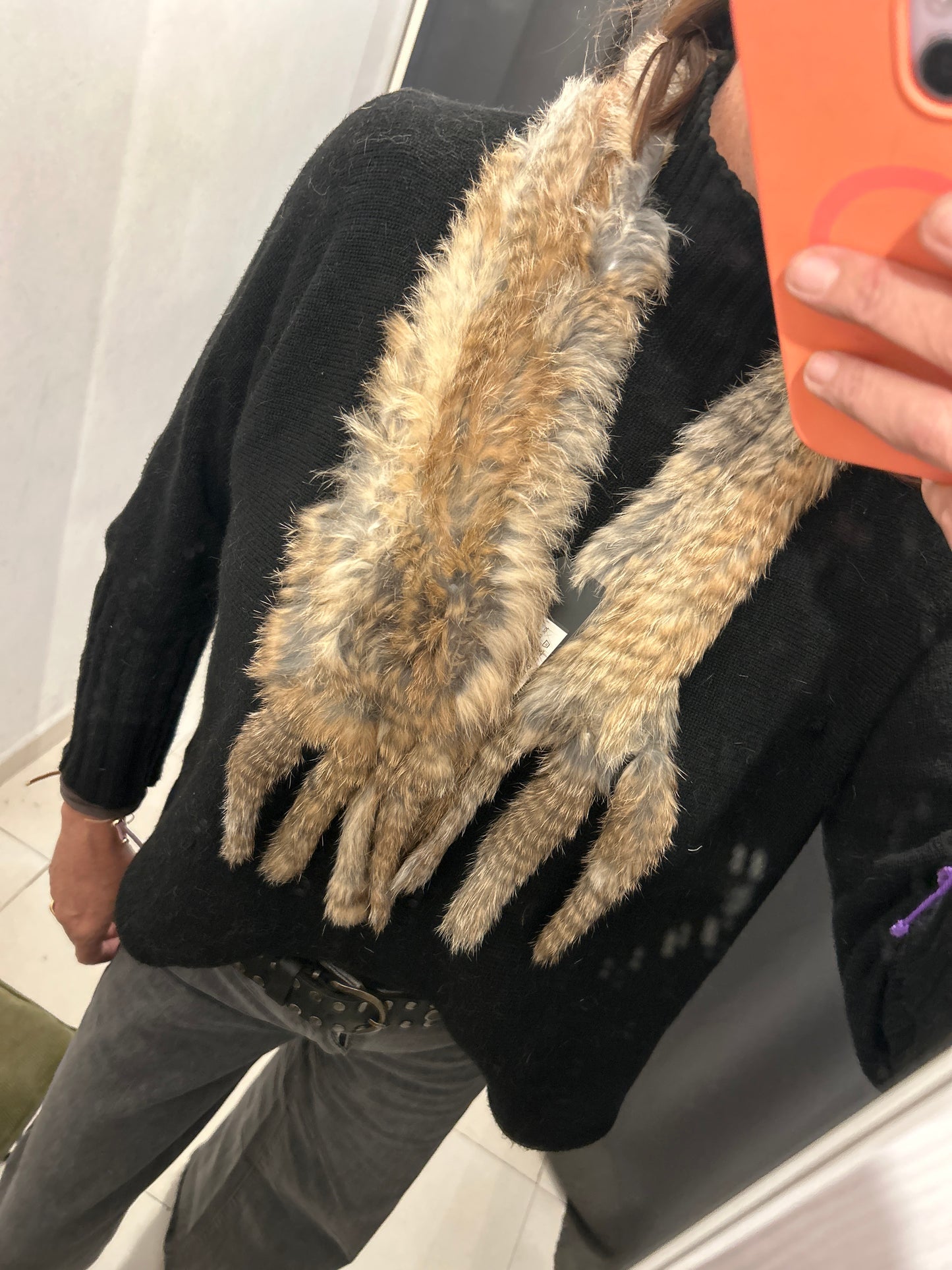 Cuello conejo rabitos