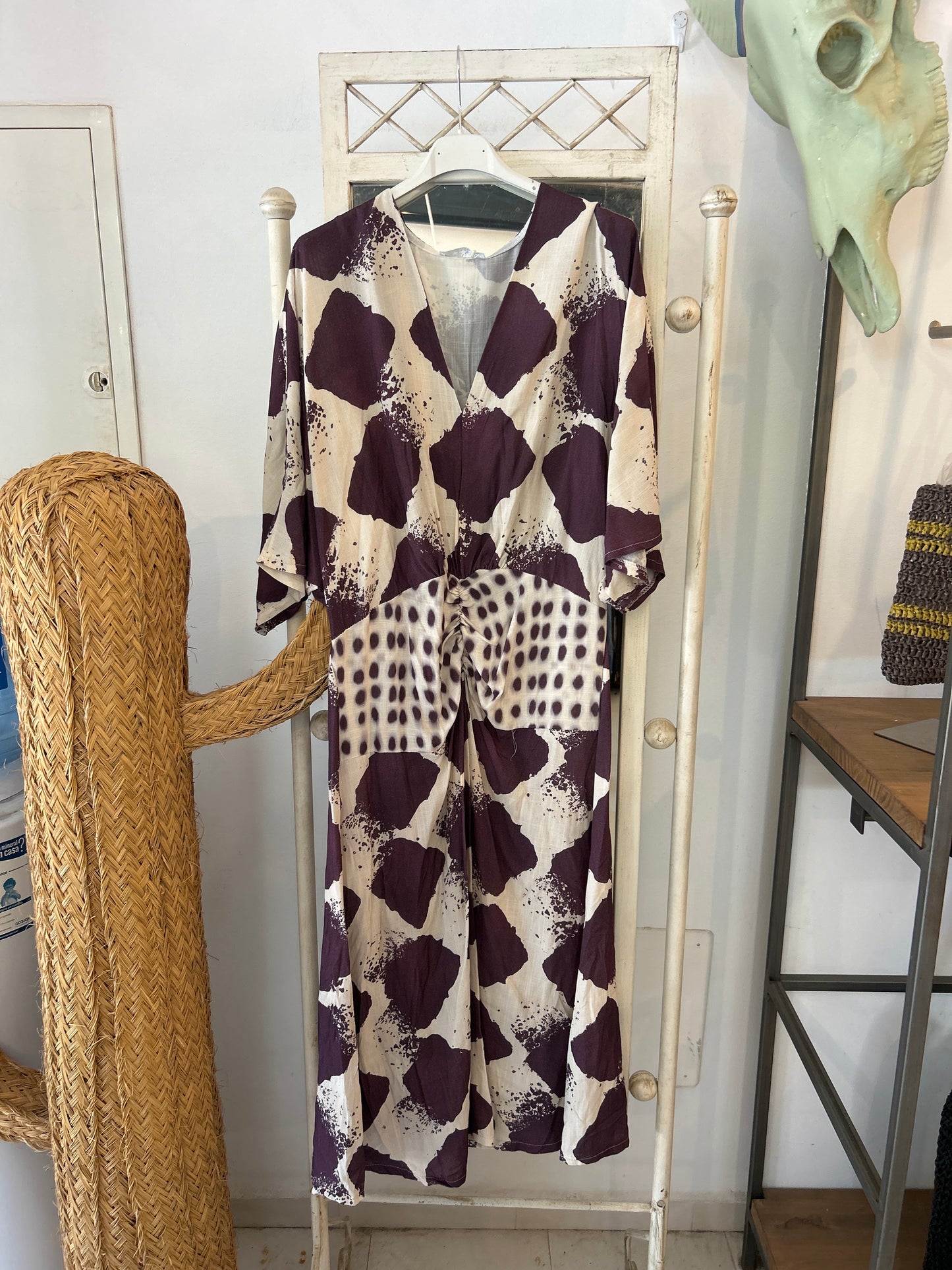 Vestido Manel Manchas moradas