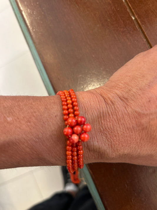 Pulsera Coral flor