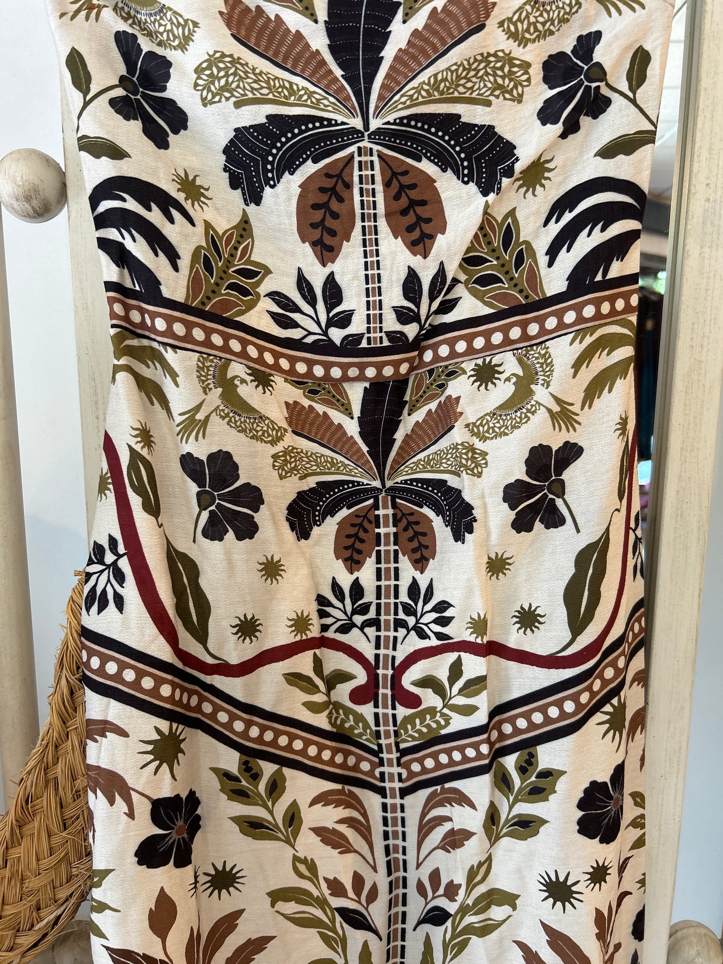 Vestido Palmera Negro