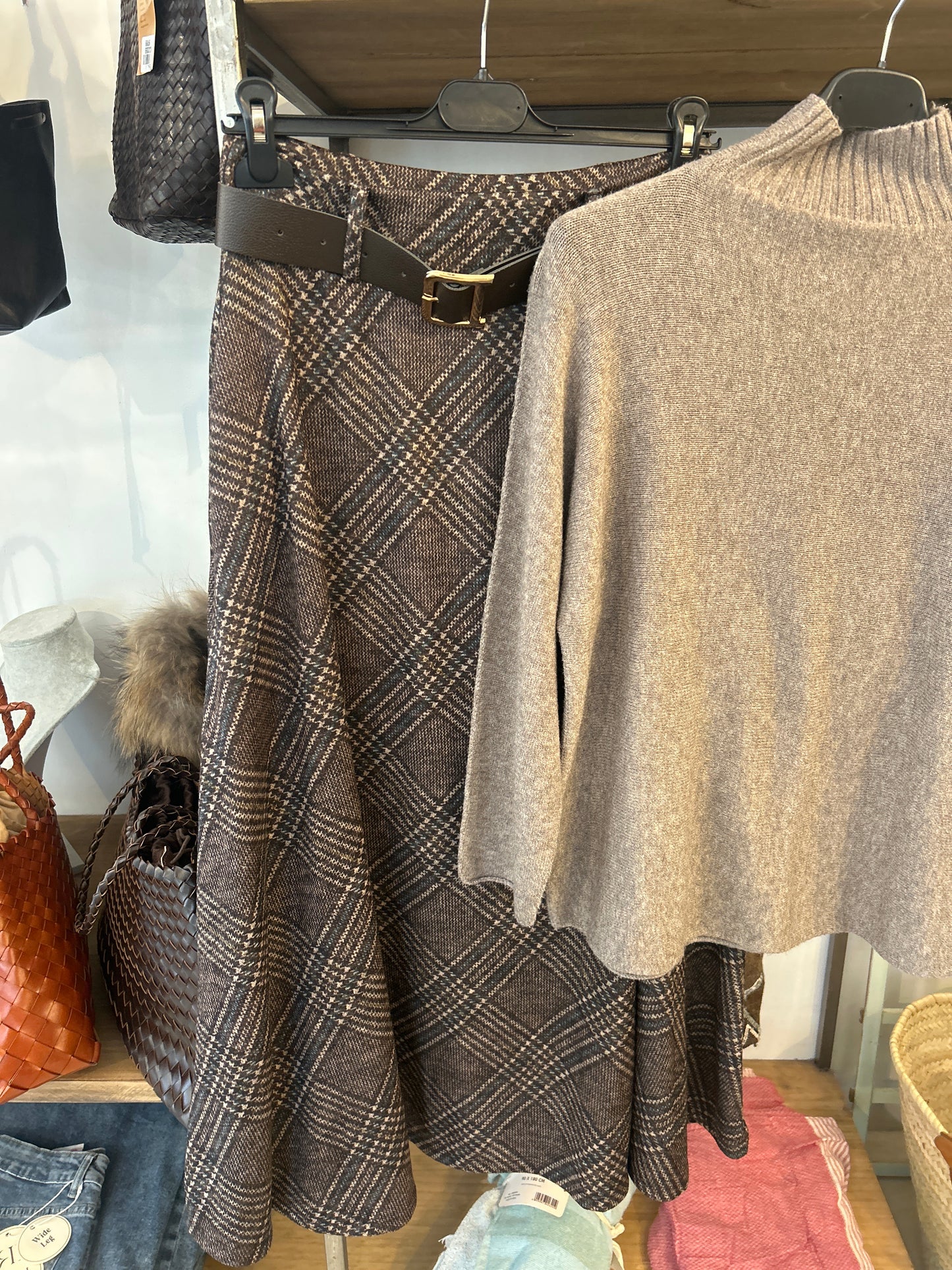 Falda cuadros Claudia