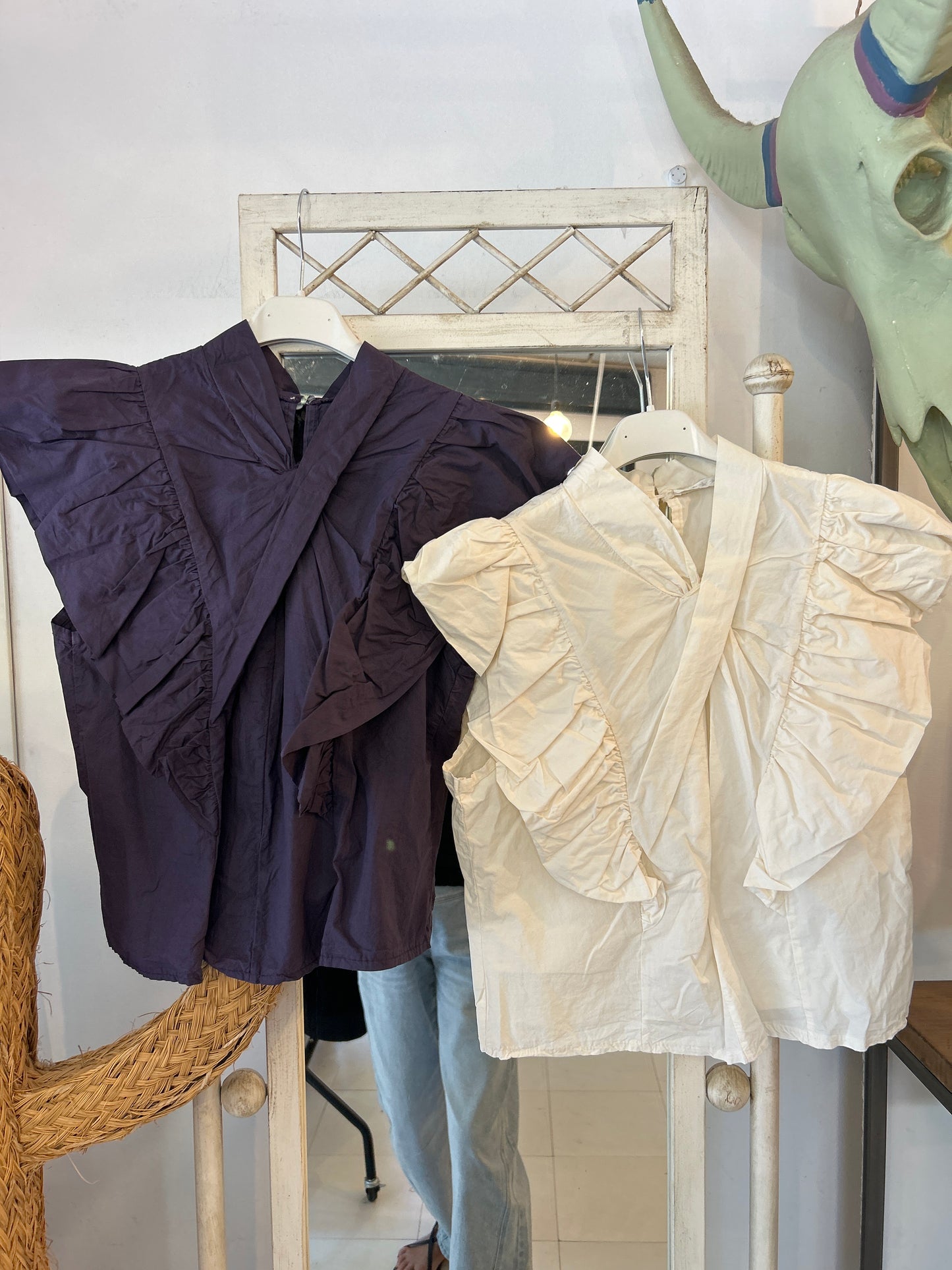 Blusa Cruzada Lisa