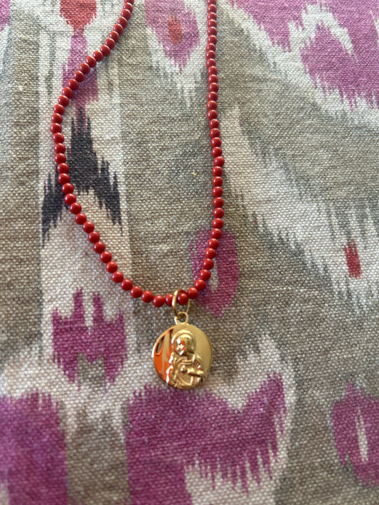 Escapulario Pequeño Coral