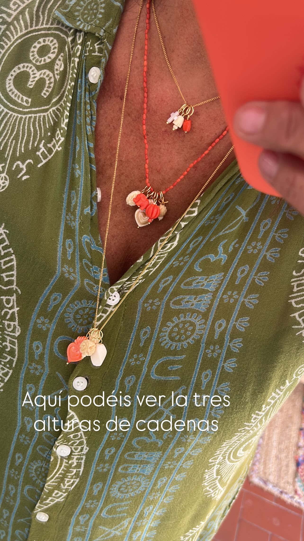 Cadena de acero 80cm