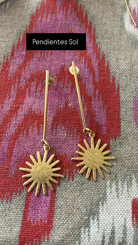 Pendientes Sol