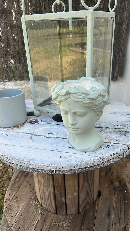 Macetero Manuela Verde Agua