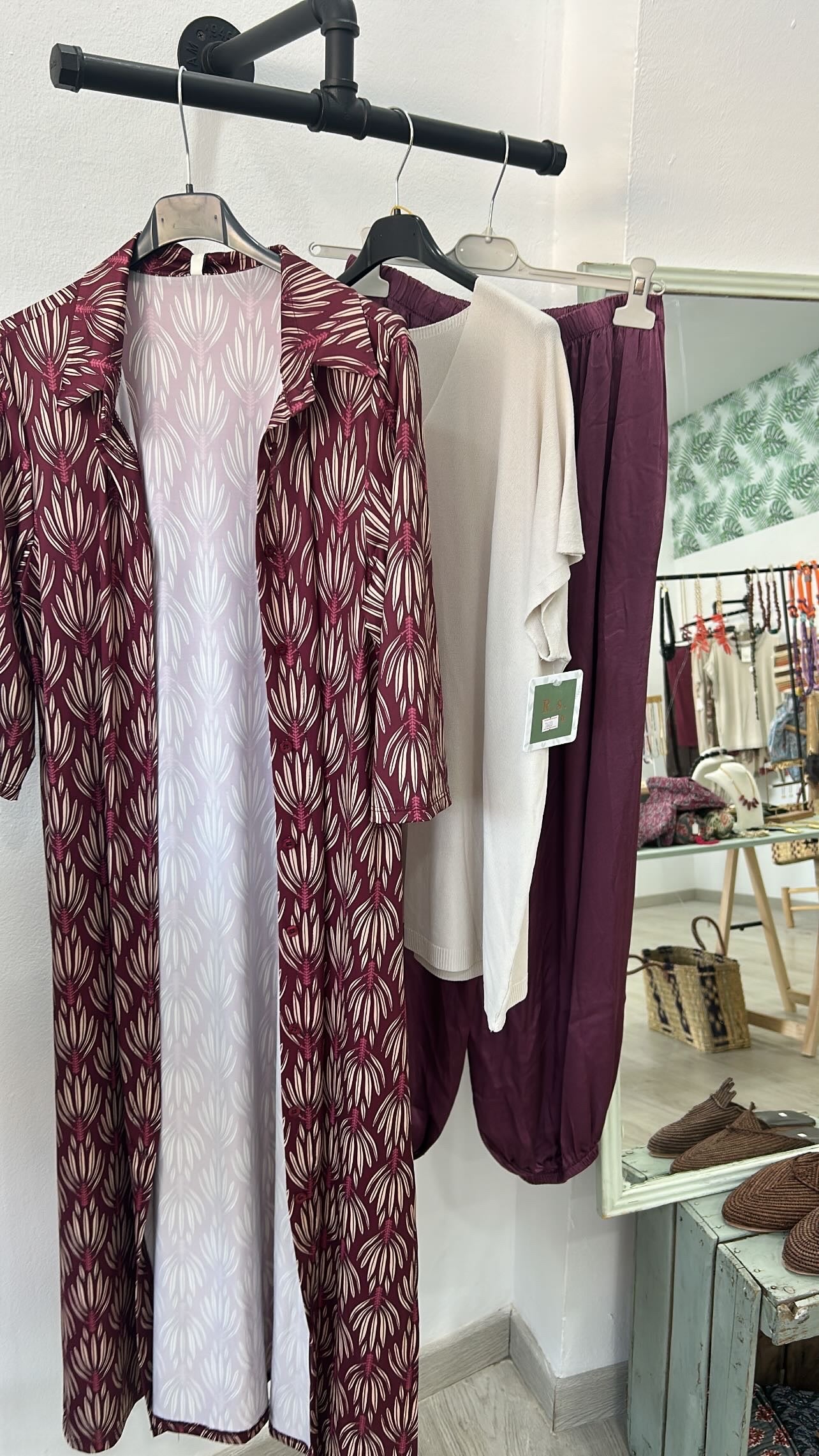 VESTIDO LIS PUNTO DE SEDA