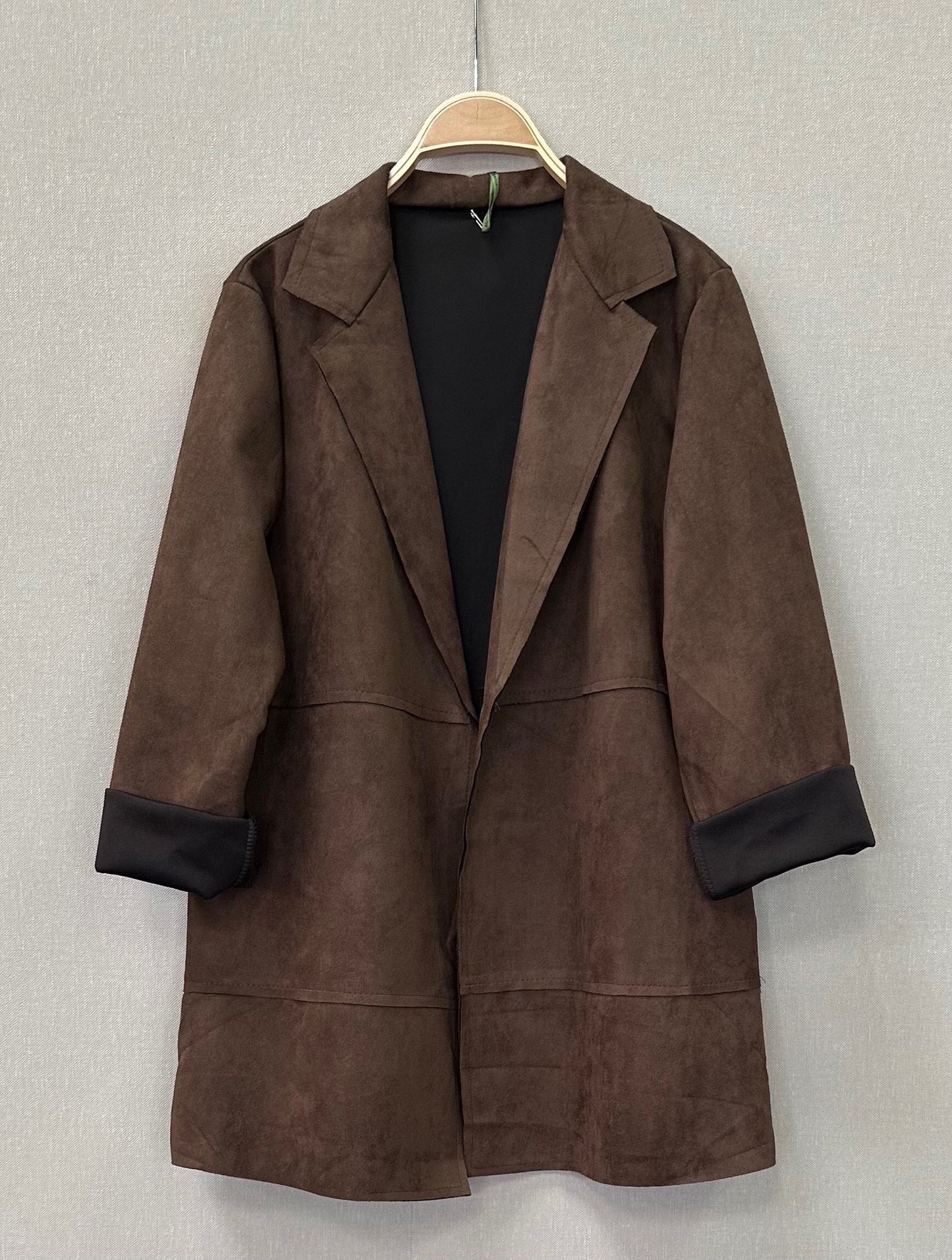 ABRIGO TRES CUARTOS EFECTO ANTELINA