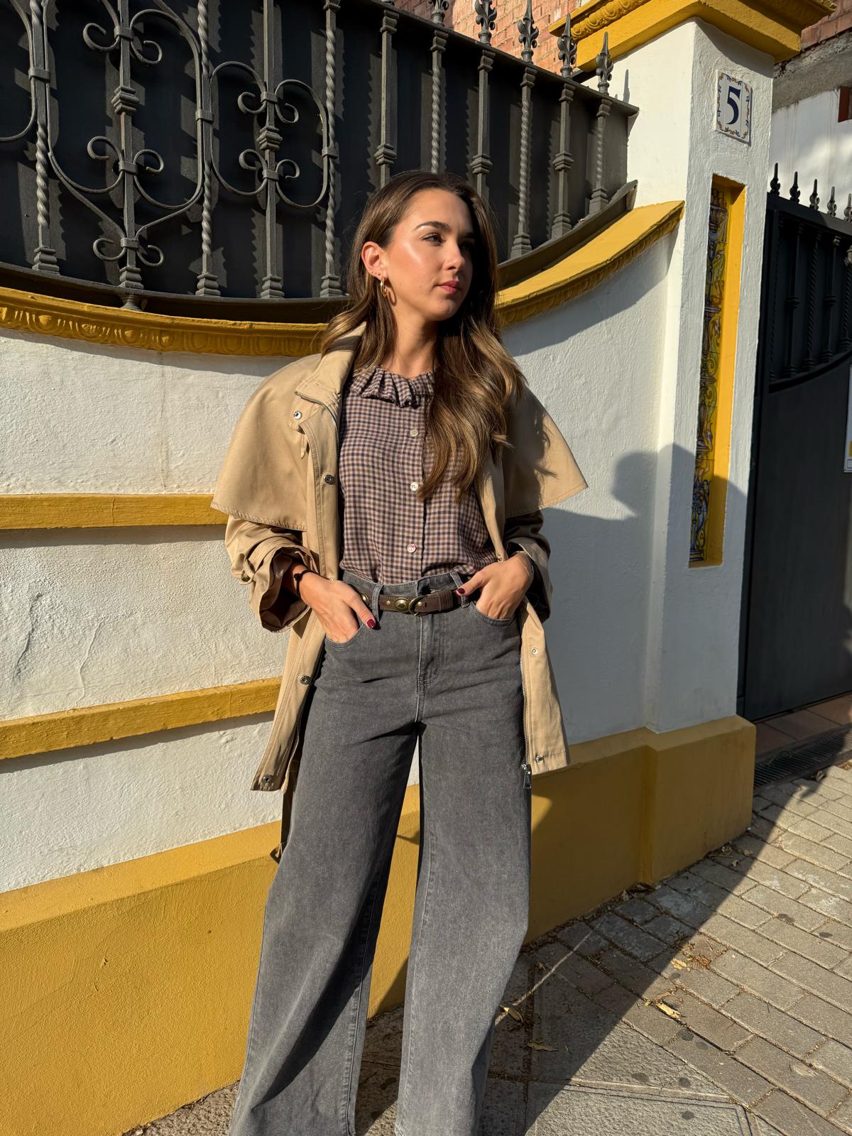 GABARDINA CORTA CAPA