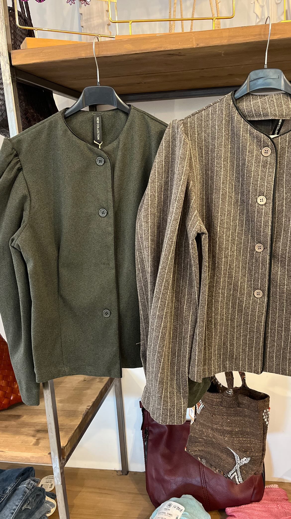 CHAQUETA VINTAGE VERDE