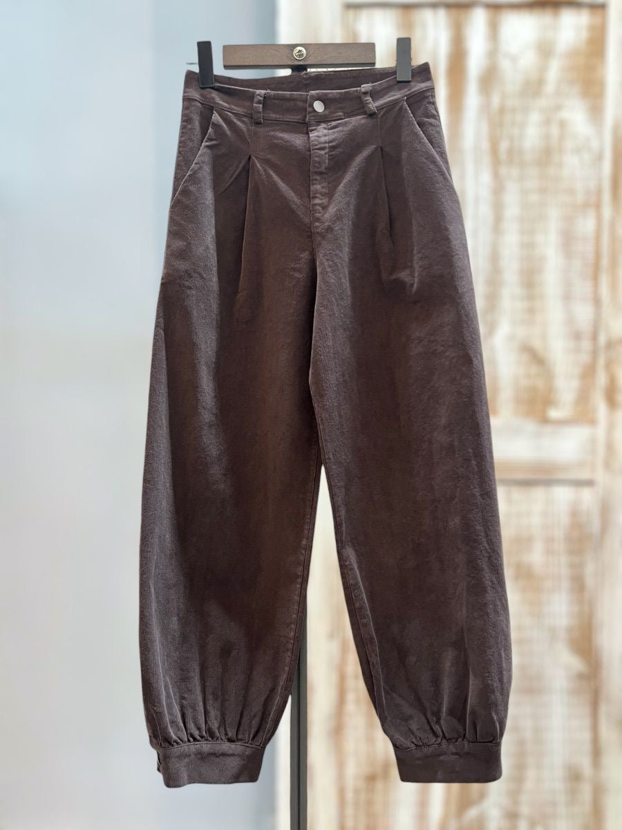 Pantalón pana albert marrón