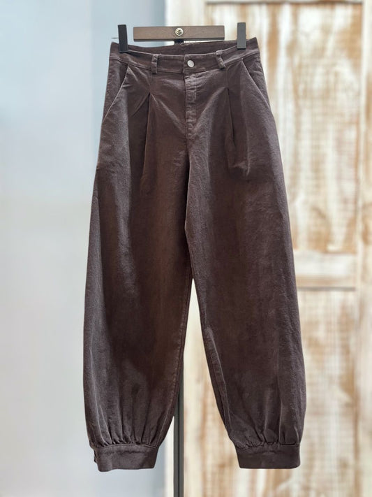 Pantalón pana albert marrón